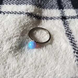 🛍 Simulated Opal Ring